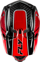 Casco Fly Werx-R Flow Carbon Negro/Rojo